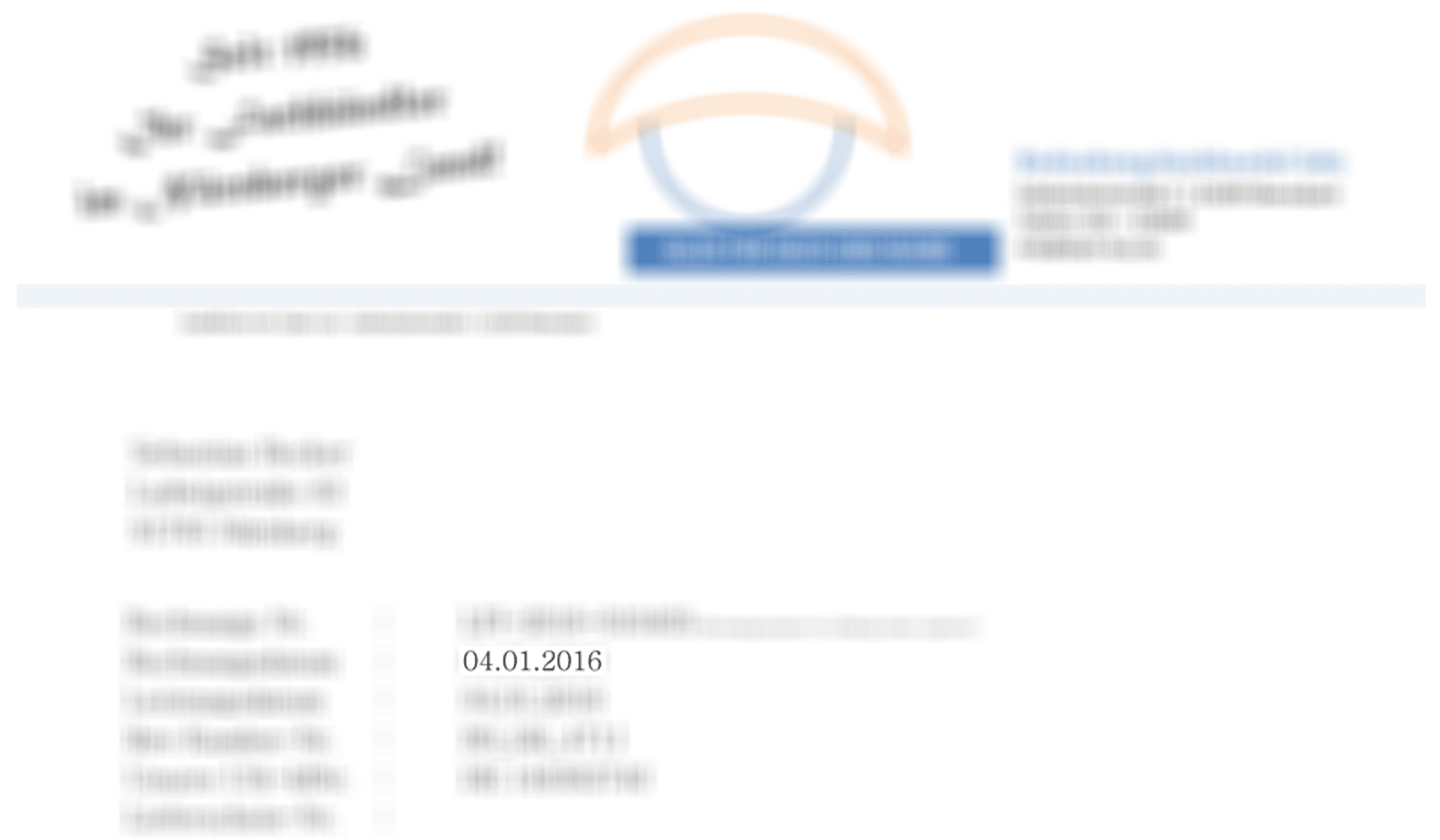 OCR Benchmark Beispiel Dokument